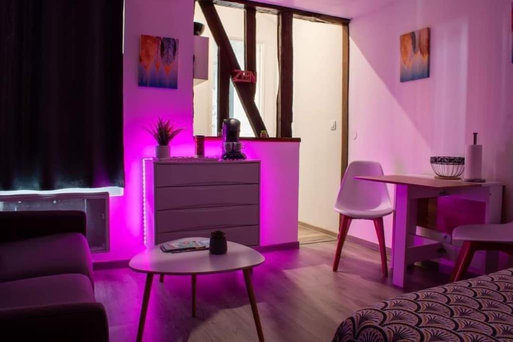 Studio Charmant Confortable Tv Centre Ville Louviers Zewnętrze zdjęcie
